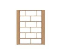 Biblioteca separador de espacios acabado roble MUSSO