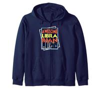 Bibliotecaria Asombrosa Orgullo Literario Frase Positiva Sudadera con Capucha