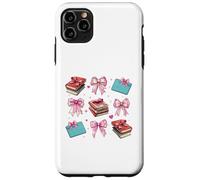 Bibliotecaria, Biblioteca, Libros, niña, Coqueta, Lazo Rosa, mamá Carcasa para iPhone 11 Pro MAX