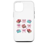 Bibliotecaria, Biblioteca, Libros, niña, Coqueta, Lazo Rosa, mamá Carcasa para iPhone 12/12 Pro