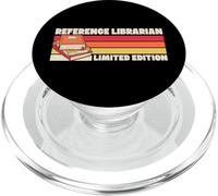 Bibliotecario de Referencia Edición Limitada Retro Biblioteca Estética PopSockets PopGrip para MagSafe