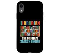 Bibliotecario Lectura de Libros Biblioteca Adicto a los Libros Leer Lector Enseñar Carcasa para iPhone XR