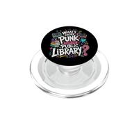 Bibliotecas Divertidas ¿Qué es más Punk Que la Biblioteca pública PopSockets PopGrip para MagSafe
