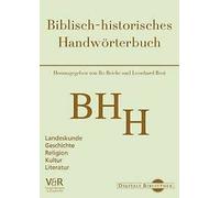 Biblisch-historisches Handwörterbuch BHH, 1 CD-ROM Landeskunde, Geschichte, Religion, Kultur, Literatur. Für MS Windows 95, 98, ME, NT, 2000, XP oder MacOS ab 10.2 (Livre en allemand)