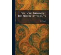 Biblische theologie des neuen testaments