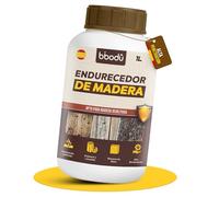 BIBODU Endurecedor de Madera 1L de Alta Penetración | Consolida & Refuerza Madera Blanda, Carcomida o Deteriorada | Interior y Exterior
