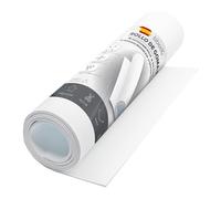 BIBODU Rollo Goma Eva Blanca 10mm Grosor | Tamaño 150 x 32cm, Densidad 80kg/m3 | Goma Eva Color Negro para Manualidades DIY, Disfraces Cosplay, Halloween | Apto Niños y Niñas