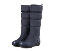 BIBOKAOKE Botas de invierno para mujer, botas de nieve largas con forro cálido, botas de invierno, botas largas de invierno, botas térmicas, botas de caballero al aire libre, impermeables, Estilo F02