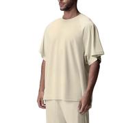 BIBOKAOKE Camiseta para hombre con cuello redondo, camiseta de manga corta para verano, ligera y transpirable, camiseta de manga corta, camiseta deportiva, Estilo#j01 Amarillo, L