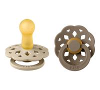 Bibs Boheme Vanilla Dark Oak 6-12M 2uds