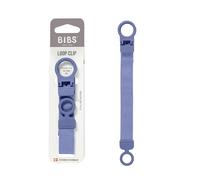 BIBS Cadena para chupete Loop, Peri | Mantiene el chupete al alcance de la mano | Sin BPA