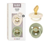 Bibs - Pack 2 chupetes Colour 6-18 meses - Ivory/Sage