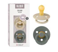 BIBS Colour Paquete de 2 chupetes. Libre de BPA