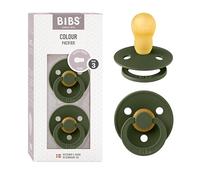 BIBS Colour Paquete de 2 chupetes. Libre de BPA
