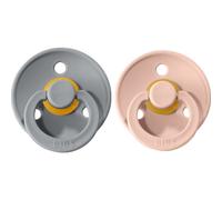 Bibs Duo Chupete Látex Nube Sonrojo 6-18M 2uds