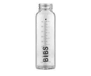 BIBS Glass Bottle - Part of Set. ¡Cree su propio BIBS Baby Bottle!. Mezcle y combine con los kits de biberones de colores BIBS. Biberón de cristal natural, 225 ml, Single Glass Bottle
