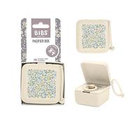 BIBS Liberty Estuche portachupetes BIBS, para guardar y transportar chupetes, se pueden guardar hasta tres chupetes, material de grado alimentario al 100% sin BPA, Talla única, Eloise Ivory