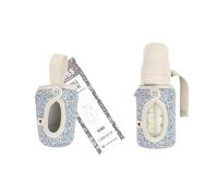 BIBS Liberty para biberón pequeña 110 ml - Funda protectora de neopreno para botellas Bibs - Diseño Liberty Print, pequeño, Capel Ivory