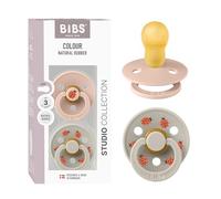 BIBS Studio Chupete, 18-48 meses, 2-pack, Blush/Sand