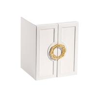 BIBTOO Caja de Almacenamiento de Maquillaje de Gran Capacidad, Multicapa, Coreana, for Guardar Pendientes, Collares y Joyas.(2)