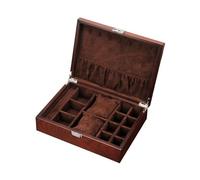 BIBTOO Caja de Almacenamiento de Regalo for Mujeres de Madera de Gran Capacidad for Collares, Anillos y aretes, Estuche de exhibición de Joyas, Regalos de Año Nuevo