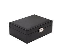 BIBTOO Caja de exhibición de Relojes, Caja de Almacenamiento, Caja organizadora de Relojes, Caja de Madera, Organizador de Relojes Adecuado, Organizador judío(4)