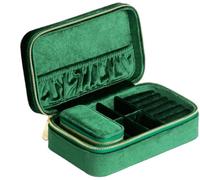BIBTOO Caja de joyería Caja de Almacenamiento de Joyas Aretes Collares Joyas Clasificación de Joyas Caja de joyería con Tapa abatible Caja(1)