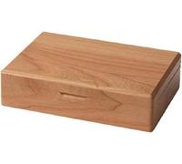 BIBTOO Caja de Madera for Guardar Anillos, Joyas, Pendientes, Anillos, Organizador de Joyas, Embalaje de Regalo, Pulseras, Anillos, etc.(1)