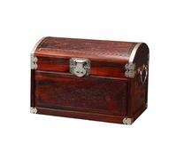 BIBTOO Caja organizadora de Joyas, Caja de Almacenamiento Retro China for Anillos, Pendientes, Collares, Pulseras y Relojes, Caja pequeña for Guardar Joyas, Caja organizadora de Joyas pequeña