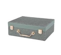 BIBTOO Caja organizadora de Joyas de 9,25 Pulgadas, pequeña Caja for cosméticos, for exhibir Anillos, Pulseras, Collares, Pendientes y Relojes.(2)
