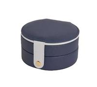 BIBTOO Cajas de joyería Caja de joyería pequeña Mini Viaje Pendientes de botón Joyero Caja de Almacenamiento de joyería portátil Cajas de joyería(4)