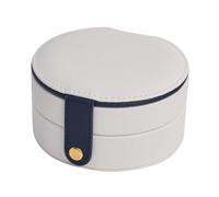 BIBTOO Cajas de joyería Caja de joyería pequeña Mini Viaje Pendientes de botón Joyero Caja de Almacenamiento de joyería portátil Cajas de joyería