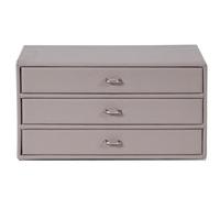 BIBTOO Joyero Organizador Caja de Almacenamiento de Joyas Multicapa Gran Capacidad Pendientes Collar Pulsera Broche joyería Caja de Regalo for niñas Organizador de Joyas pequeño(2)