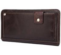 BIBTOO Men's Wallet Clutch Male Leather Men's Clutch Bag Purse for Men Card Holder Money Bag Wallet Long,Best Choice
