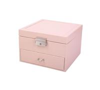 BIBTOO Organizador de Joyeros, Joyero, Caja de Almacenamiento de Joyeros, Caja de Almacenamiento de Joyeros, Joyero Retro, Tocador, Joyero, Organizador de Joyeros Pequeño