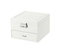 BIBTOO Organizador de Joyeros, Joyero, Caja de Almacenamiento de Joyeros, Caja de Almacenamiento de Joyeros, Joyero Retro, Tocador, Joyero, Organizador de Joyeros Pequeño