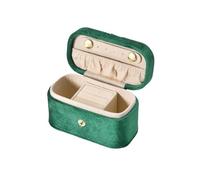 BIBTOO Organizador de Joyeros Ligero de Lujo, Portátil, Pequeño, for Viajes, Joyeros, Bolsa for Joyeros, Anillos, Caja de Almacenamiento de Joyas Pequeña, Organizador de Joyas Pequeño