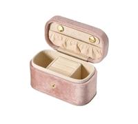 BIBTOO Organizador de Joyeros Ligero de Lujo, Portátil, Pequeño, for Viajes, Joyeros, Bolsa for Joyeros, Anillos, Caja de Almacenamiento de Joyas Pequeña, Organizador de Joyas Pequeño(1)