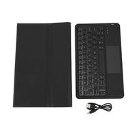 Bibulkoye Étui de Protection pour Clavier Fires Maximum 11, tablette de 11 pouces, rétroéclairage 7 Couleurs, Clavier BT détachable Avec Porte-stylo, Noir