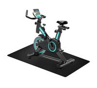 Bibykivn 6 mm PVC Esterilla Cintas de Correr, Alfombrilla Protectora de Suelo para Aparatos de Fitness, para Bancos de Pesas/Elípticas/Bicicletas Estáticas, Resistente Alfombrilla Protectora(58*120cm)