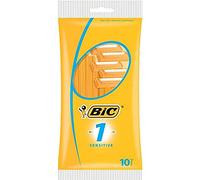 BIC 1 Sensitive MAQ.BIC Suave Bolsa 10 (1 Hoja, Naranja, Estándar