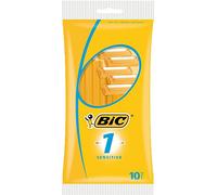 BIC 1, paquete de 10, maquinilla de afeitar de una sola hoja