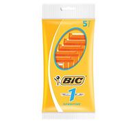 Bic 1 Sensitive afeitadora Blade Shaver para piel sensible - cantidad 5