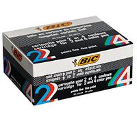 BIC 11BIC400814809 - Recambio de bolígrafo (Negro, Transparente)