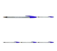 BIC 122264 Boligrafo Cristal Fun 1,6 Mm, Purpura (Paquete de 5)