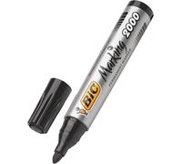 BIC 153391 - Marcador permanente, punta redonda, color negro