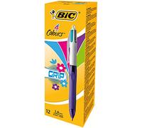 BIC 8957261 - Bolígrafo de bola retráctil (4 colores)