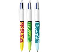 Bic 4 colours velours expositor de 30 boligrafos de bola retractiles -