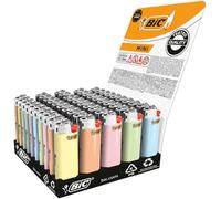50 Mini encendedores de Colores Pastel