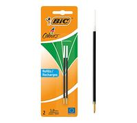 BIC 929 250 4colours pluma recarga, 1 mm, Blister de 2 piezas, verde